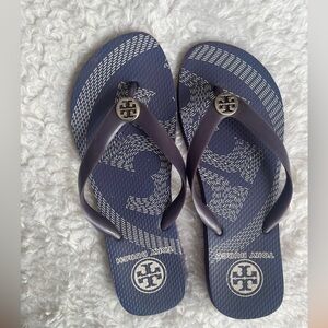 Tory Burch Purple flip flops